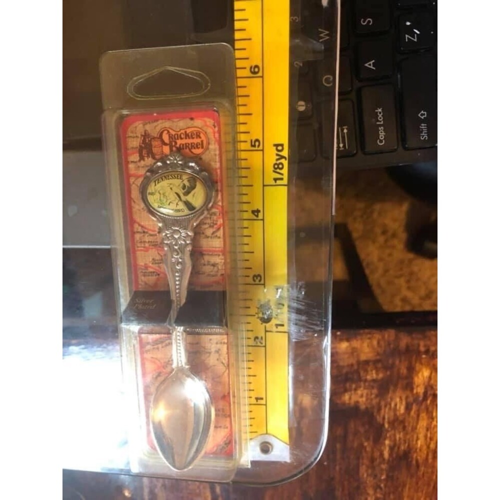 Set of 3 Vintage Watson & Barker Silver-Plated Collector Spoons | Ornate Detail - Picture 3 of 9